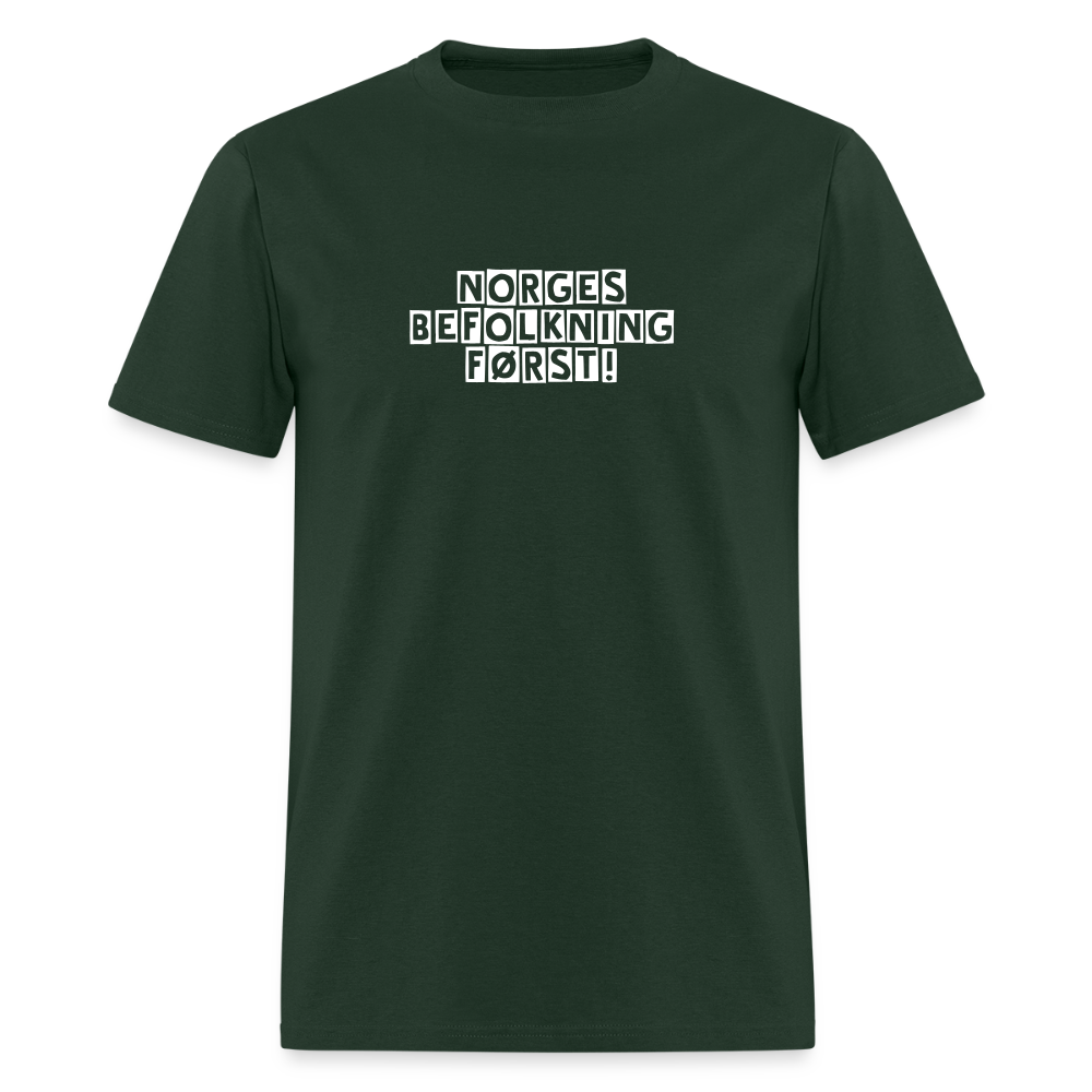 Unisex Klassisk T-skjorte - forest green