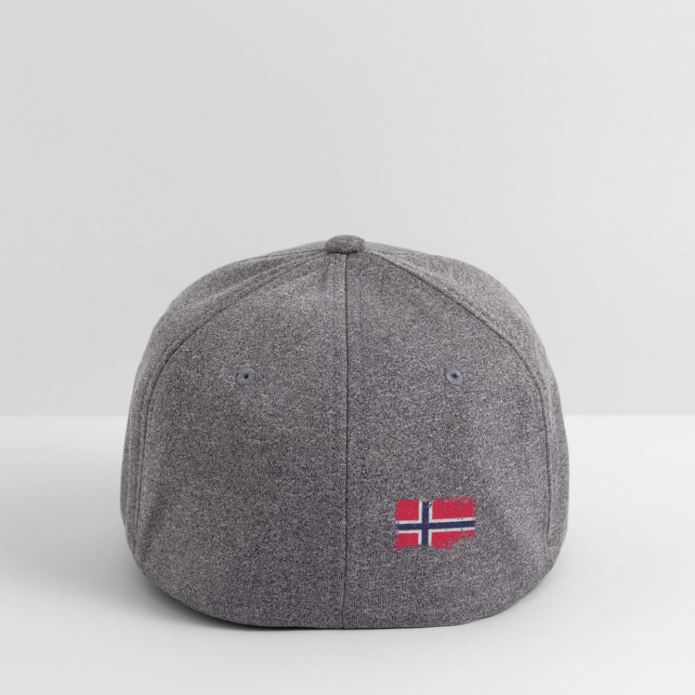 Flexfit Melange Baseball Cap - light heather gray