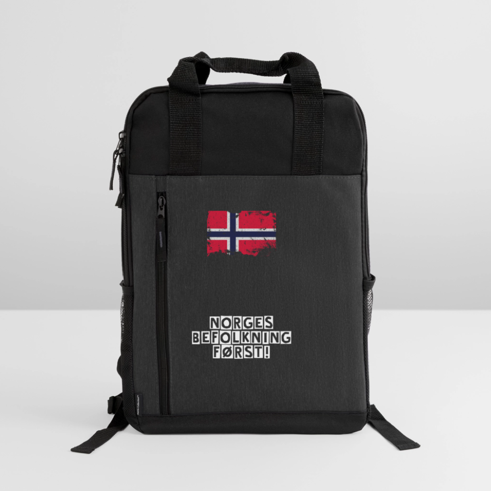 Laptop Ryggsekk - heather dark gray/black