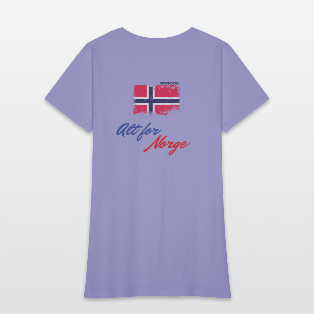 T-skjorte | Kvinner - lavender
