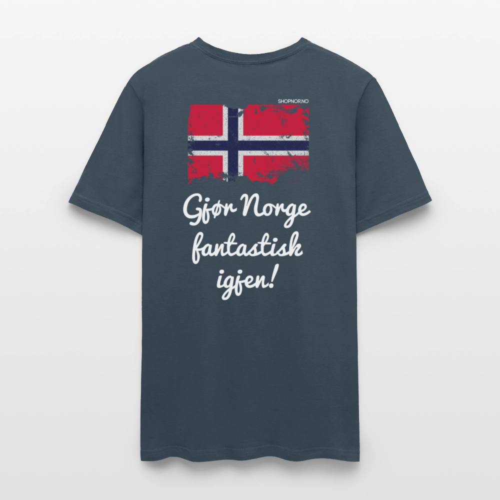 Unisex Klassisk T-skjorte - blue dusk