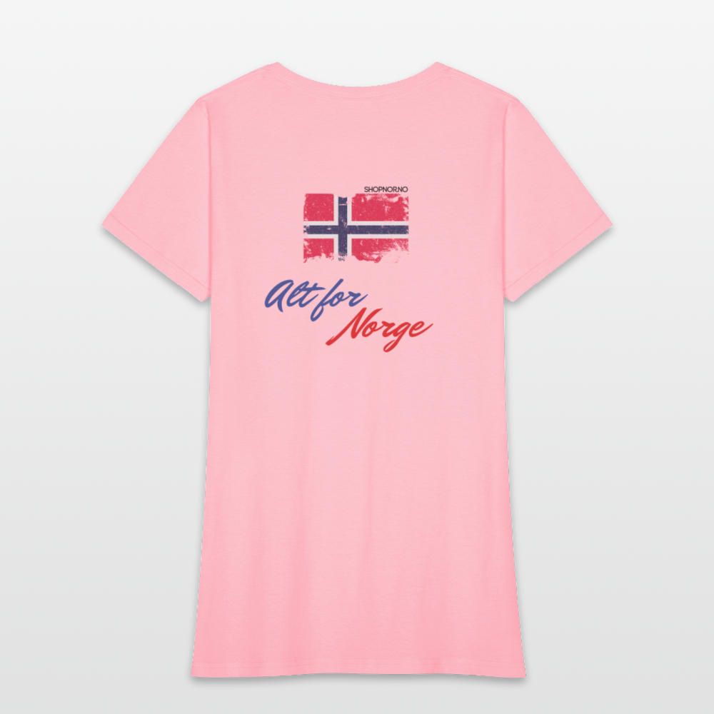 T-skjorte | Kvinner - pink