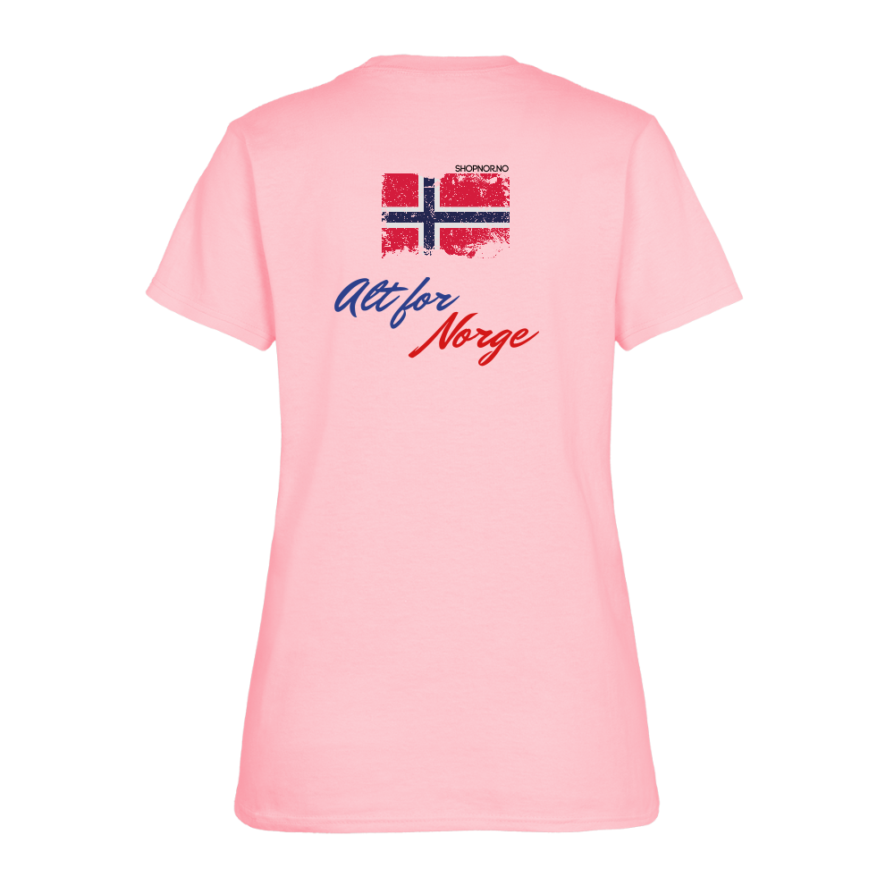 T-skjorte | Kvinner - pink