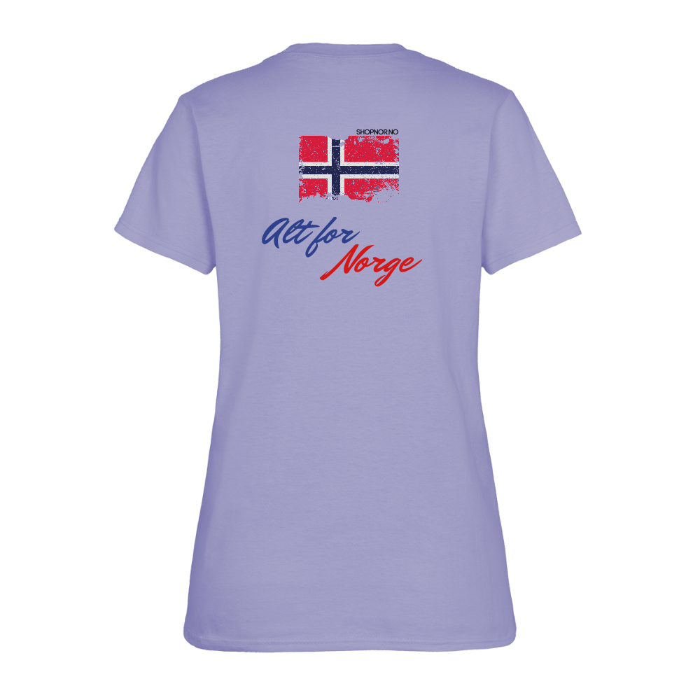 T-skjorte | Kvinner - lavender