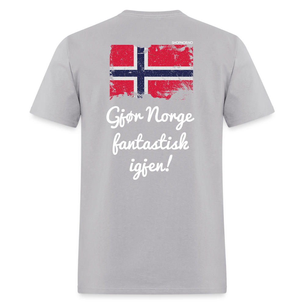 Unisex Klassisk T-skjorte - gravel