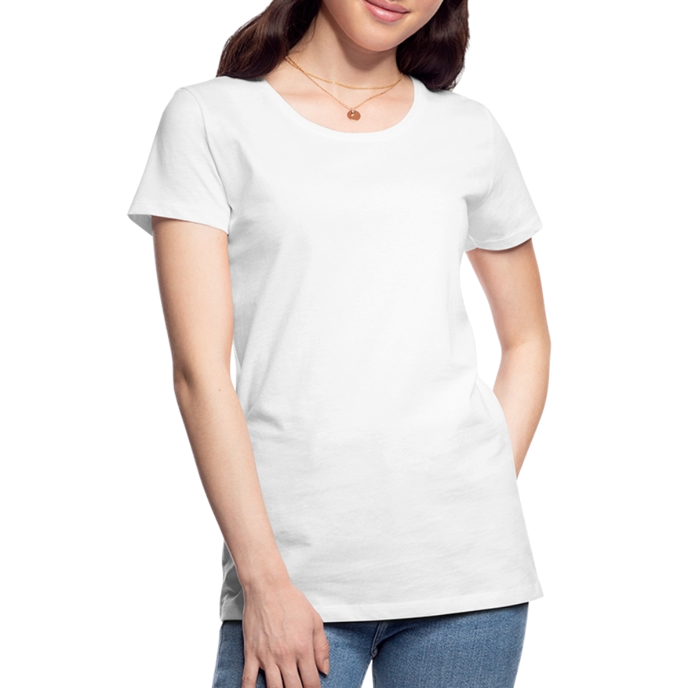 Premium T-Skjorte | Kvinner - white