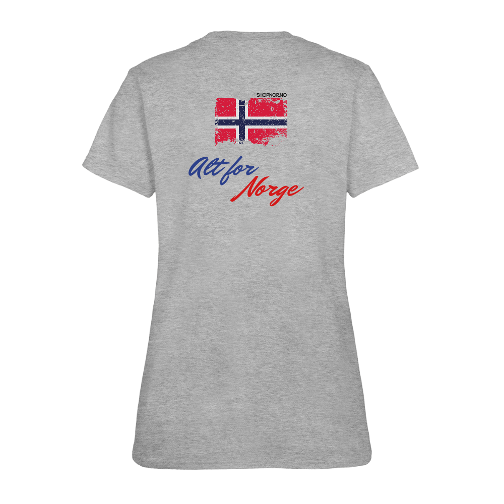 T-skjorte | Kvinner - heather gray