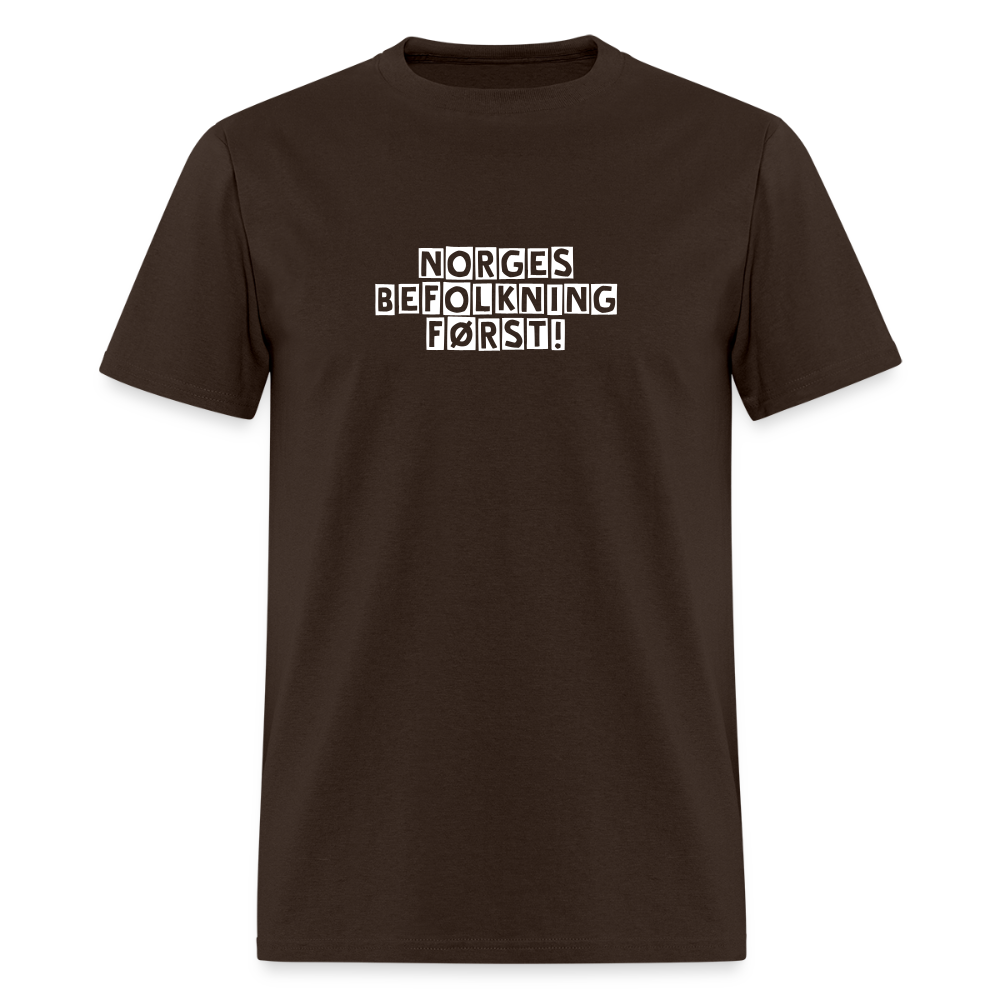 Unisex Klassisk T-skjorte - brown