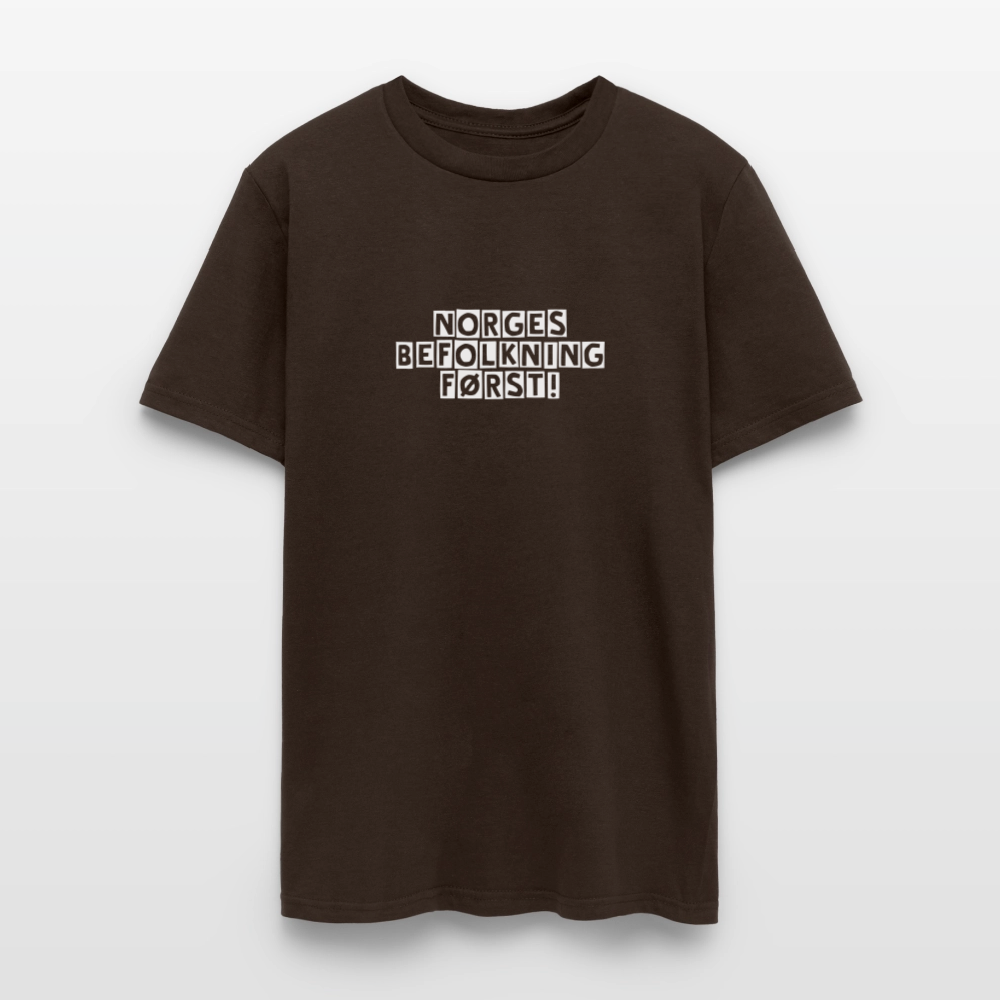 Unisex Klassisk T-skjorte - brown