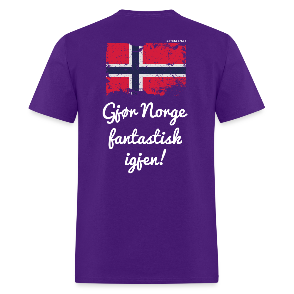 Unisex Klassisk T-skjorte - purple