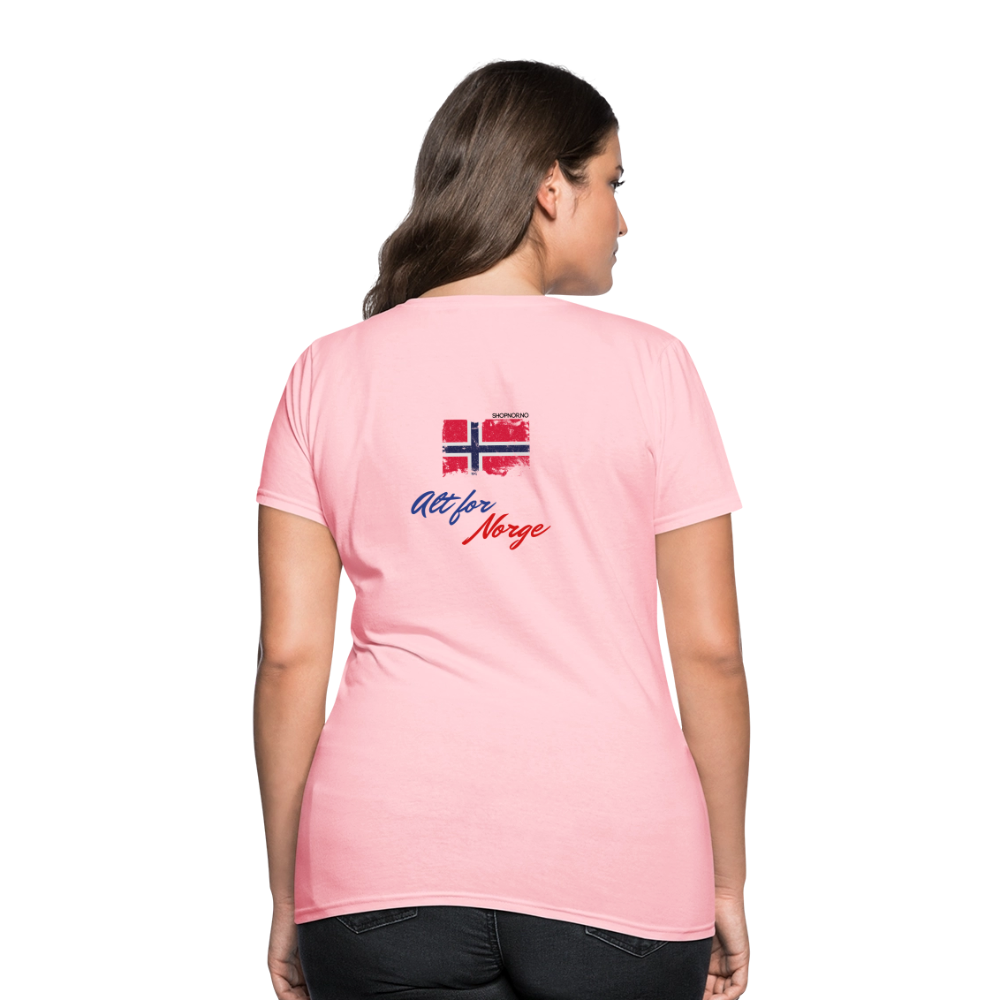 T-skjorte | Kvinner - pink