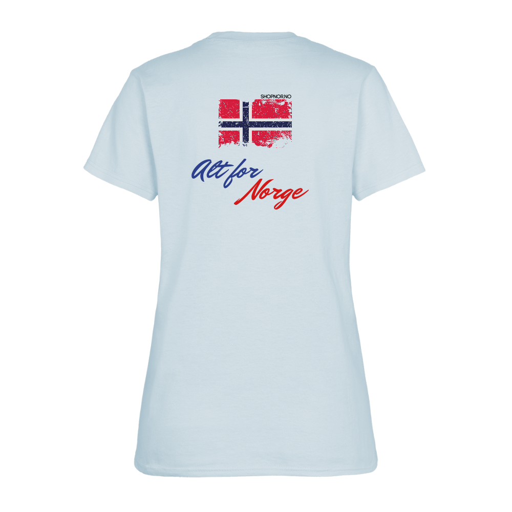 T-skjorte | Kvinner - light blue