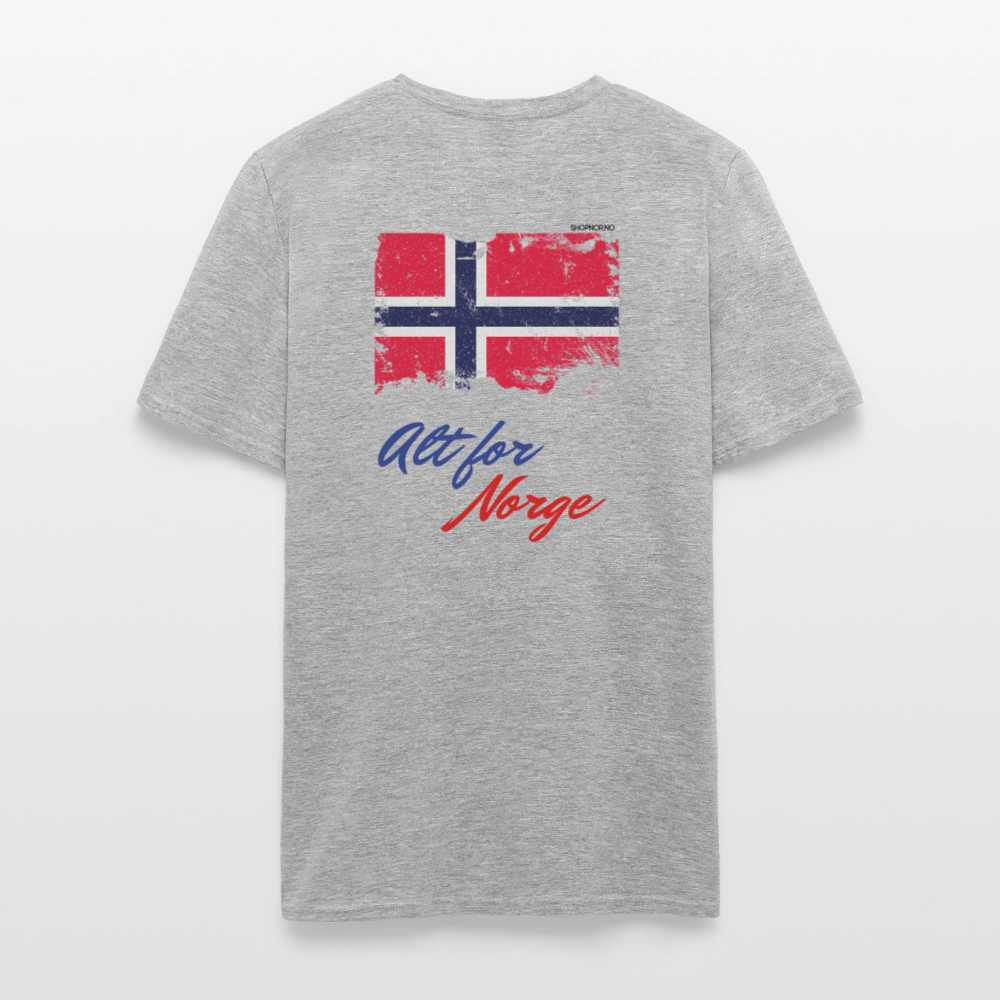 Unisex Klassisk T-skjorte - heather gray