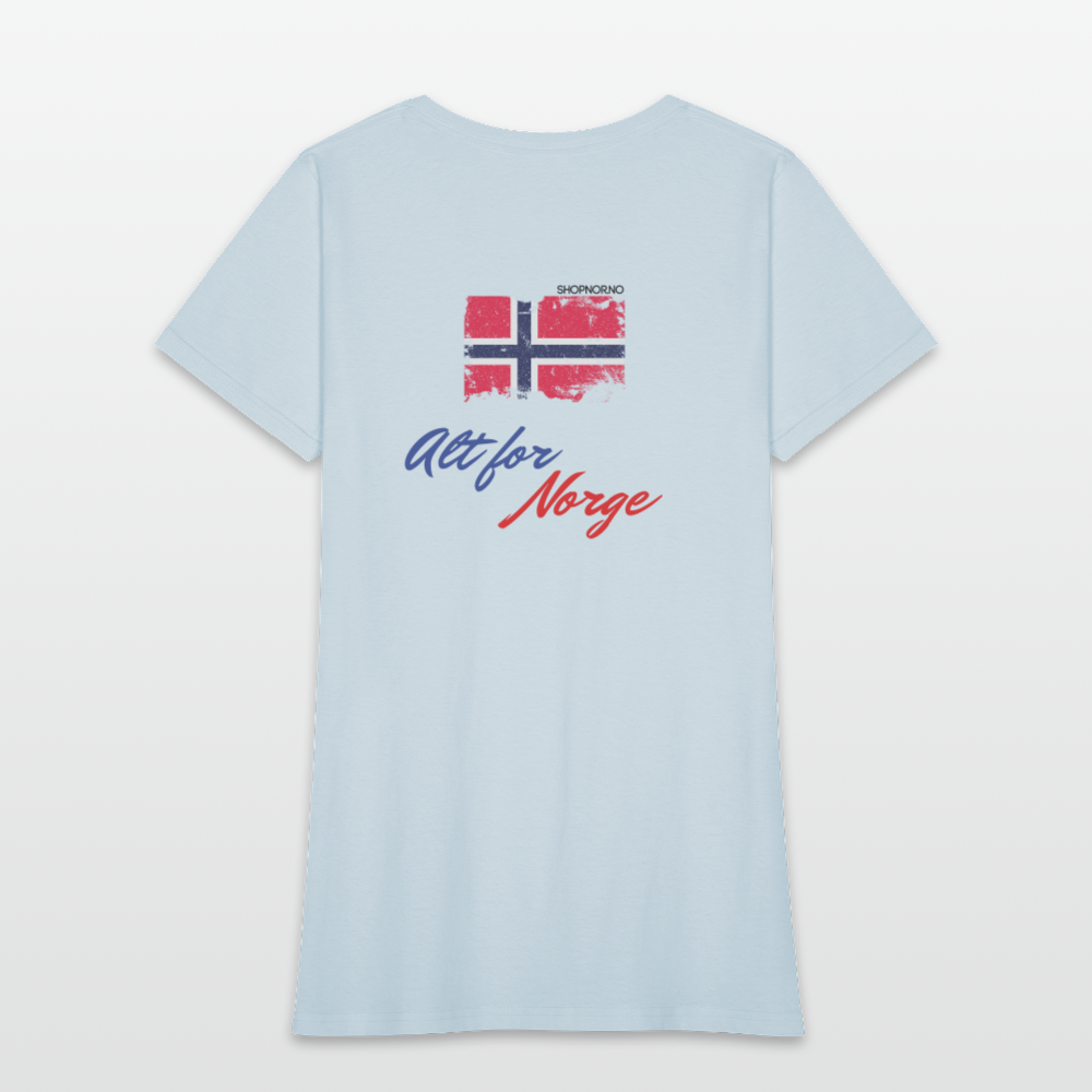 T-skjorte | Kvinner - light blue