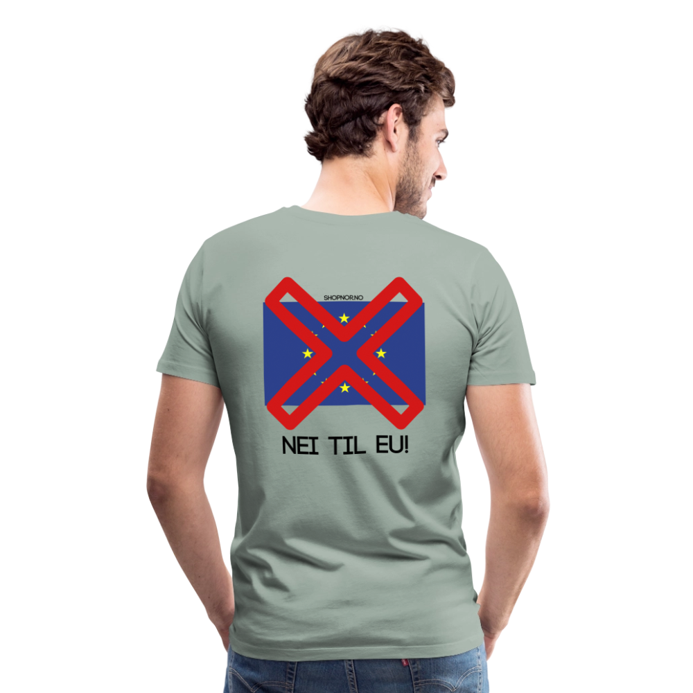Premium T-Skjorte | Menn - steel green
