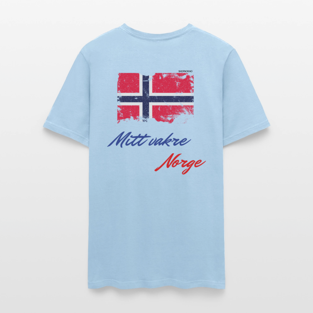 Unisex Klassisk T-skjorte - powder blue