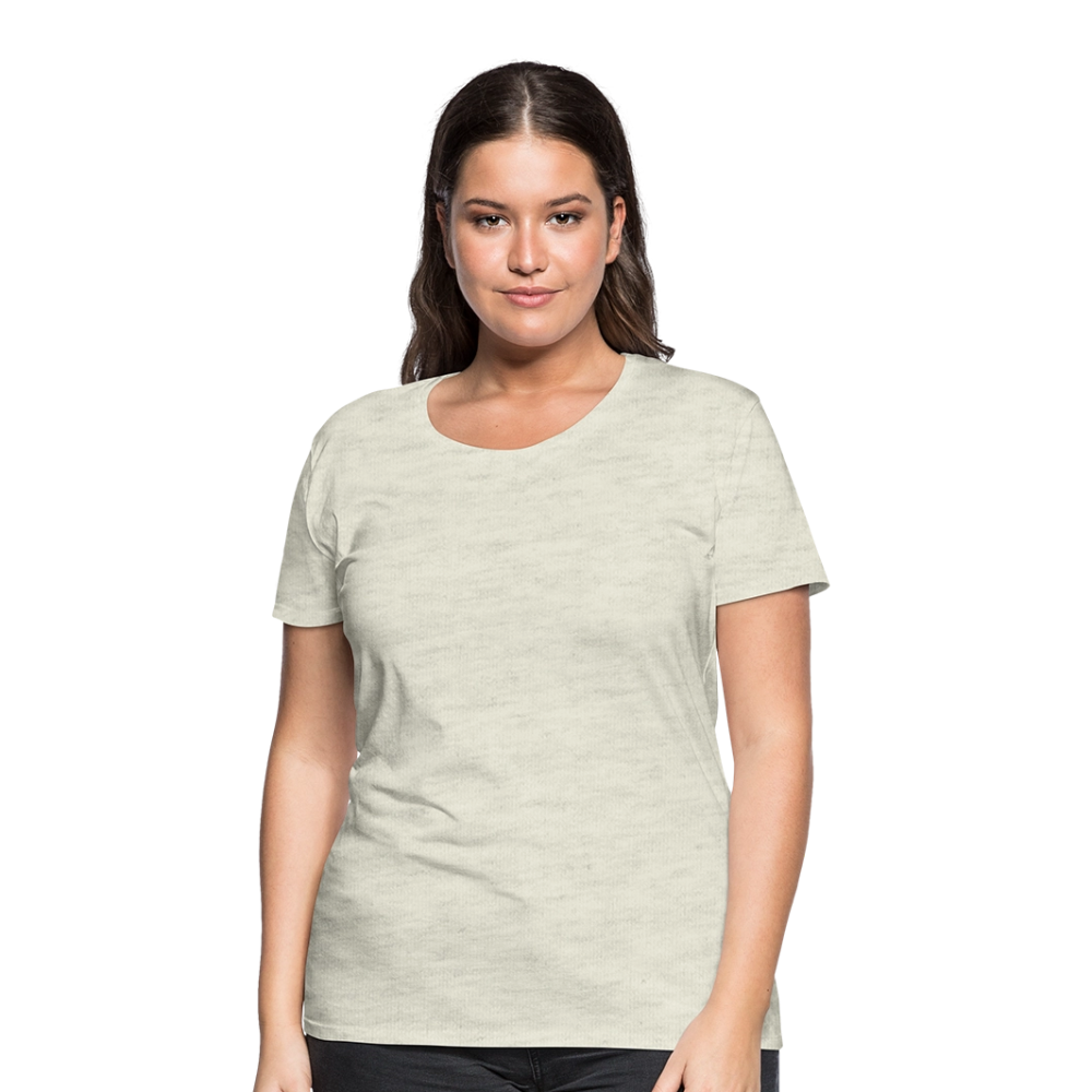 Premium T-Skjorte | Kvinner - heather oatmeal