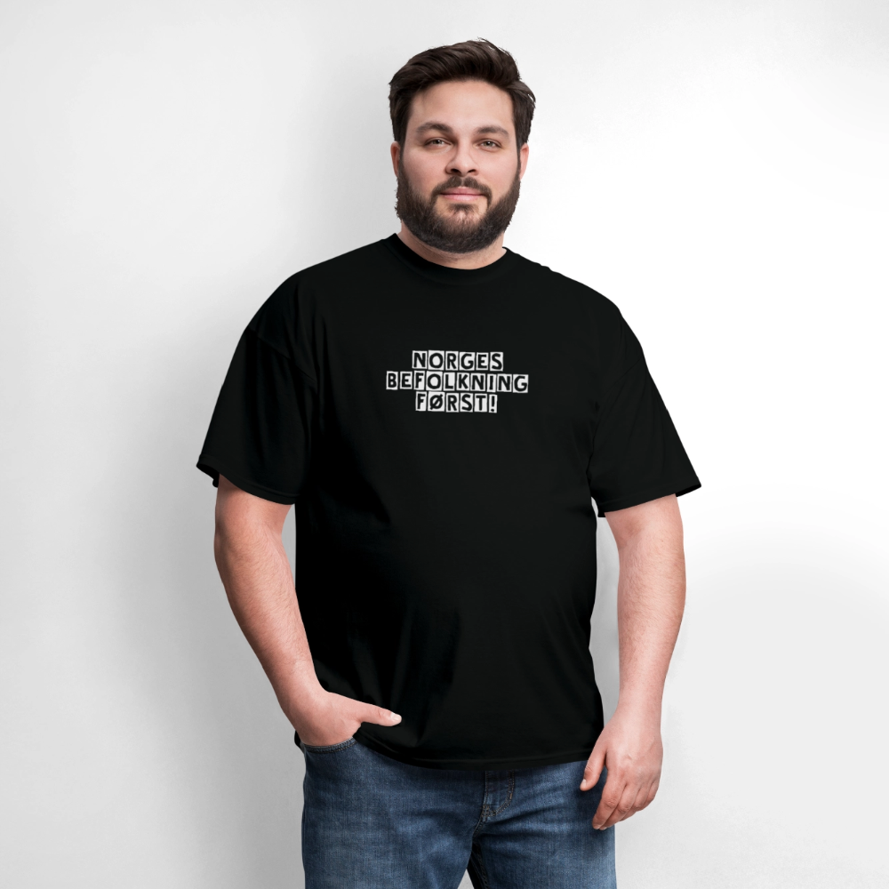 Unisex Klassisk T-skjorte - black