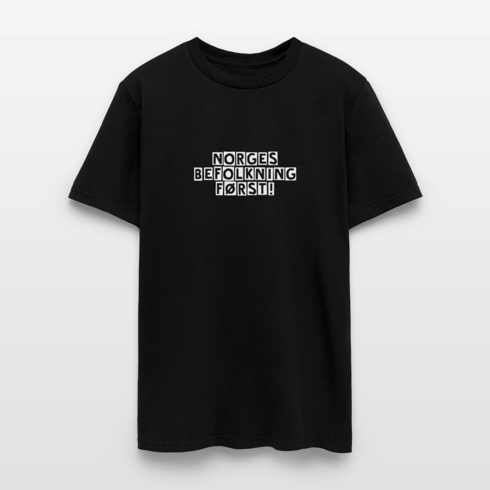 Unisex Klassisk T-skjorte - black