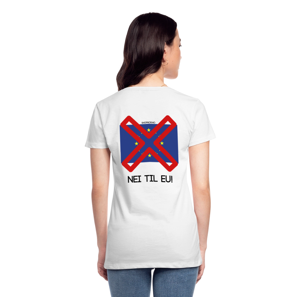 Premium T-Skjorte | Kvinner - white