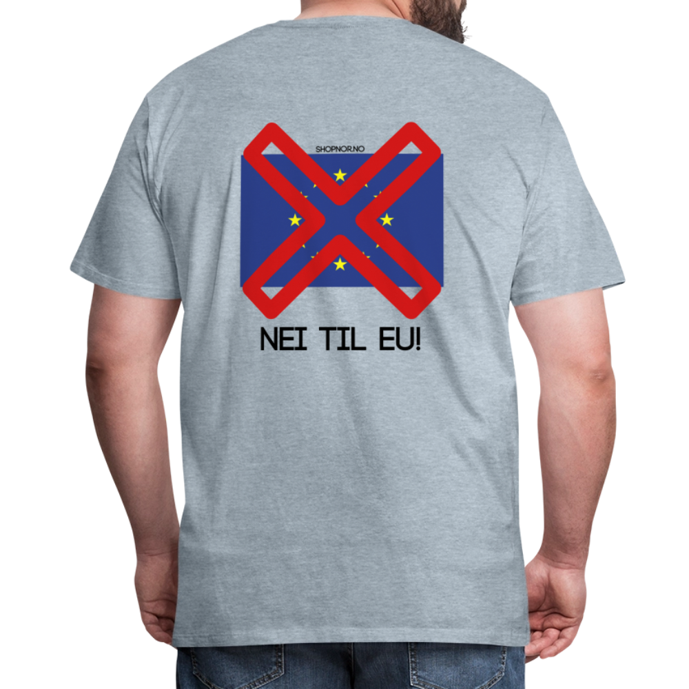 Premium T-Skjorte | Menn - heather ice blue