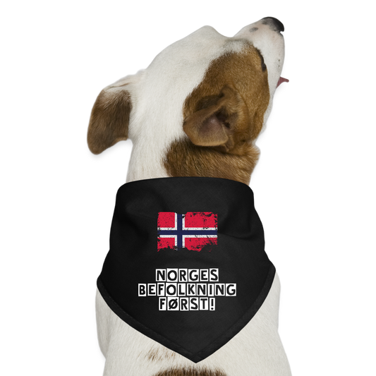 Bandana til hund - black