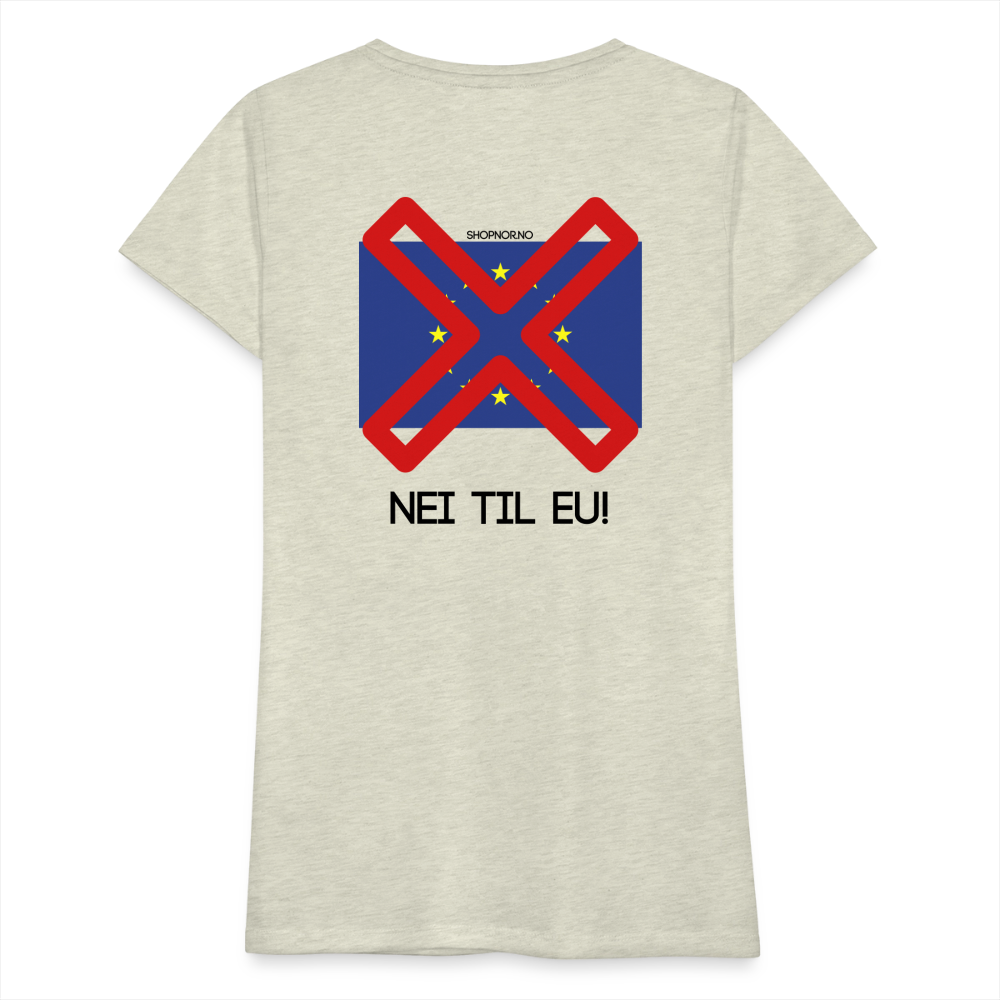 Premium T-Skjorte | Kvinner - heather oatmeal