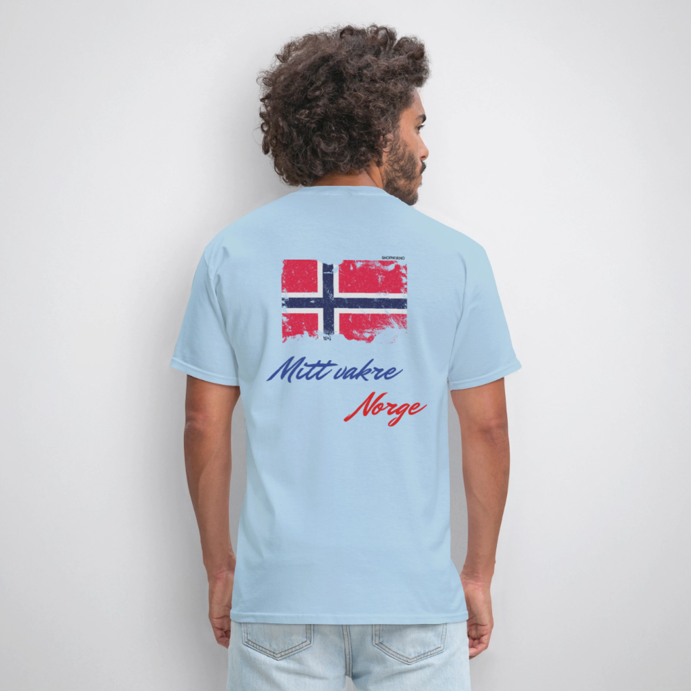 Unisex Klassisk T-skjorte - powder blue