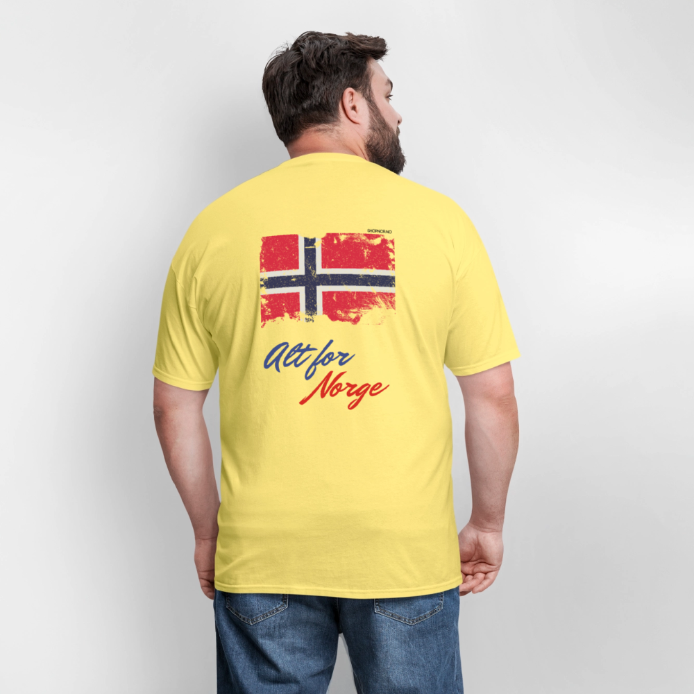 Unisex Klassisk T-skjorte - cornsilk