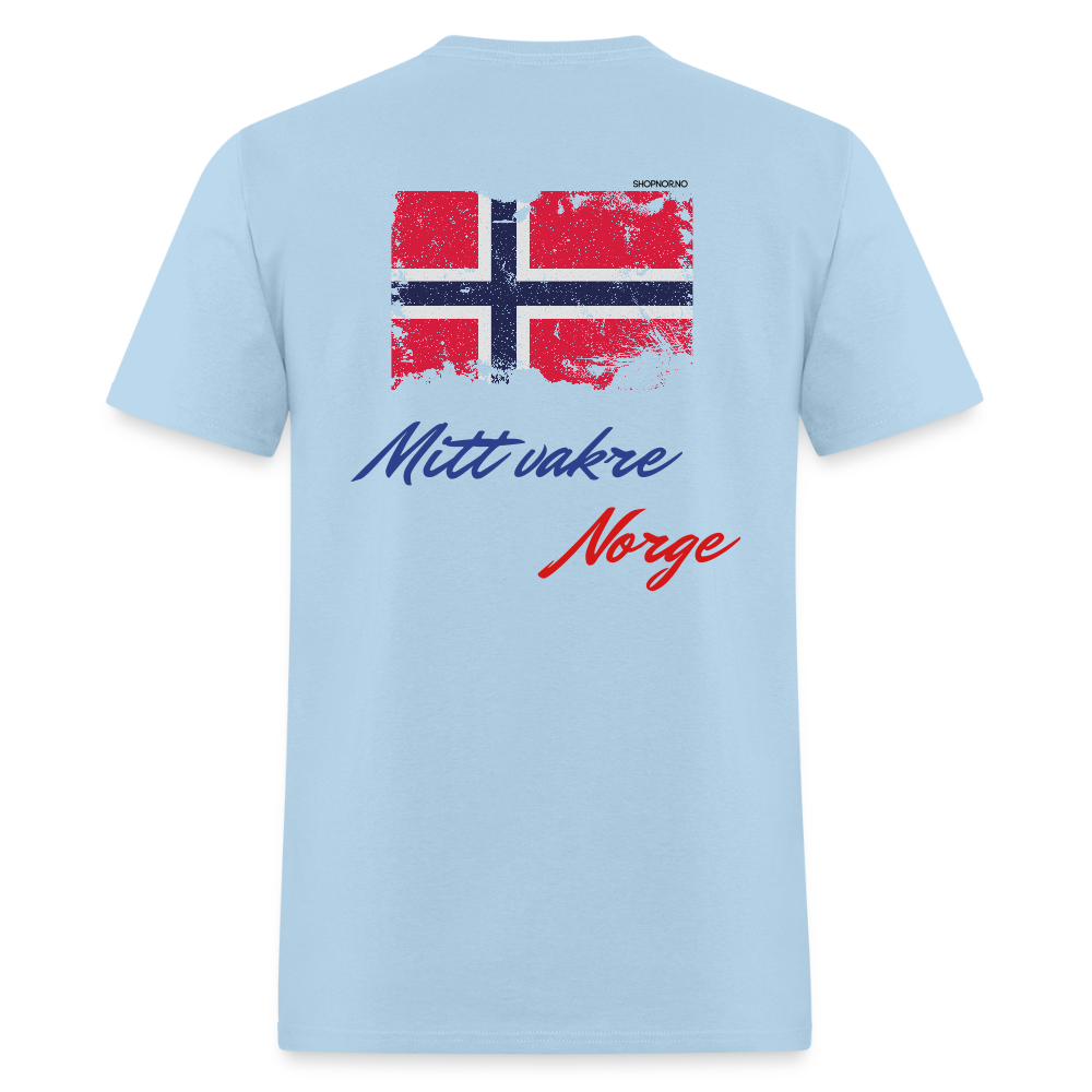 Unisex Klassisk T-skjorte - powder blue