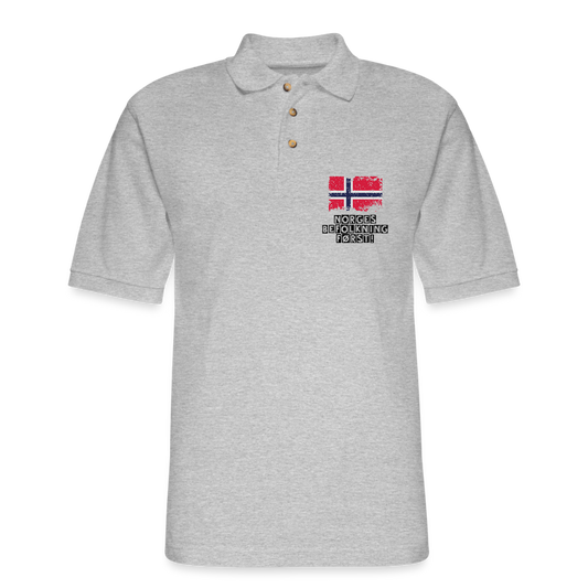 Pique Polo Skjorte | Menn - heather gray