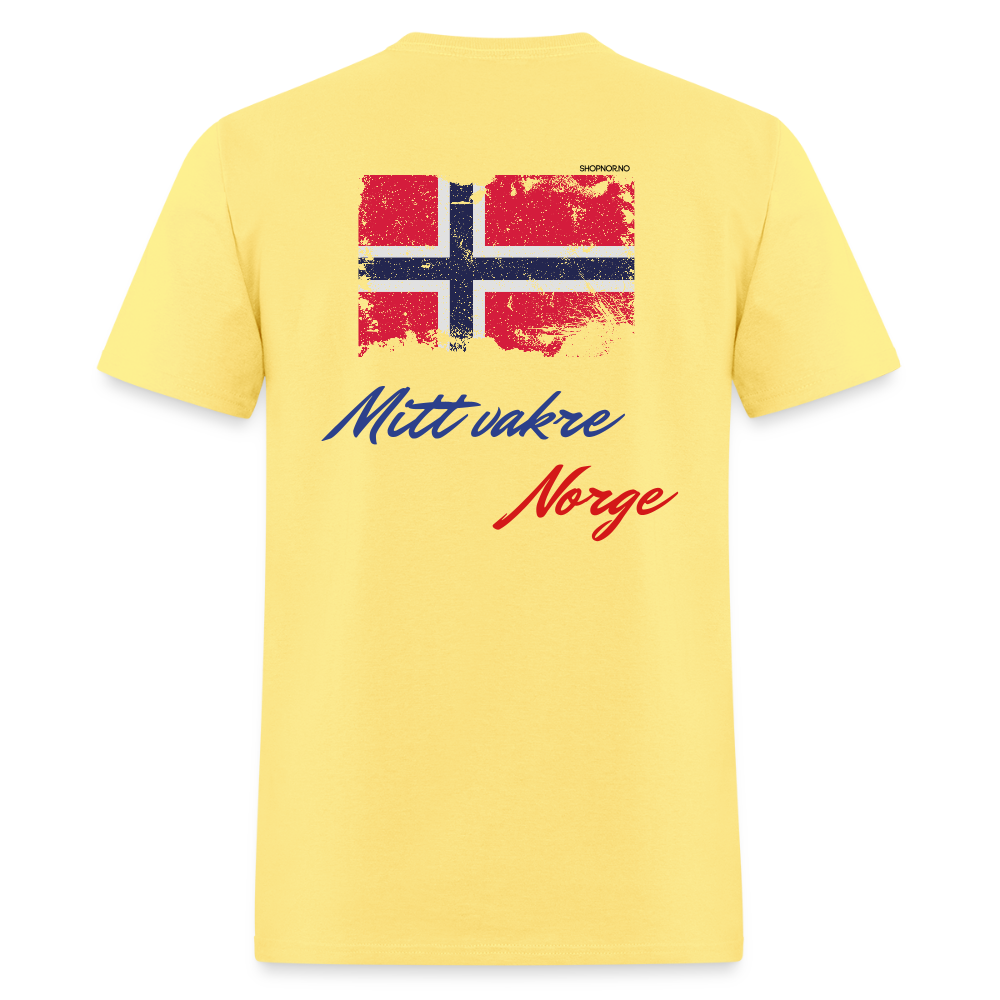Unisex Klassisk T-skjorte - cornsilk
