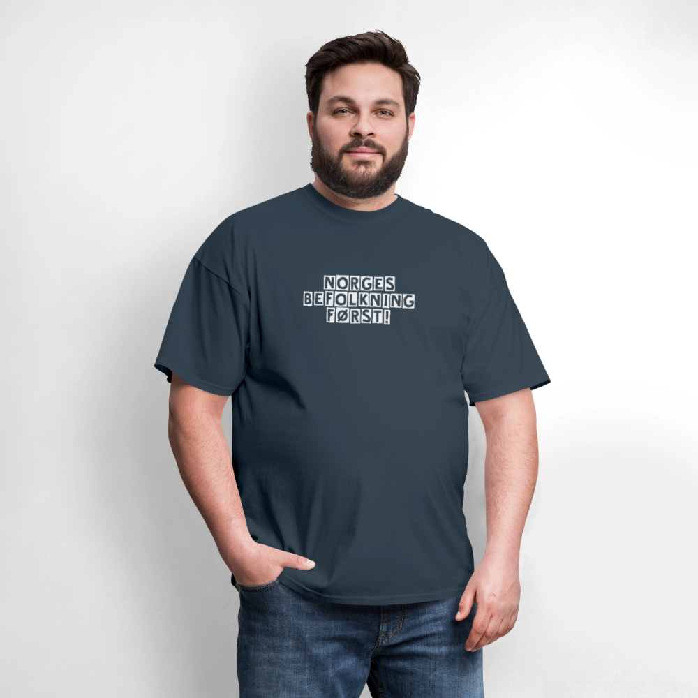 Unisex Klassisk T-skjorte -  blue dusk