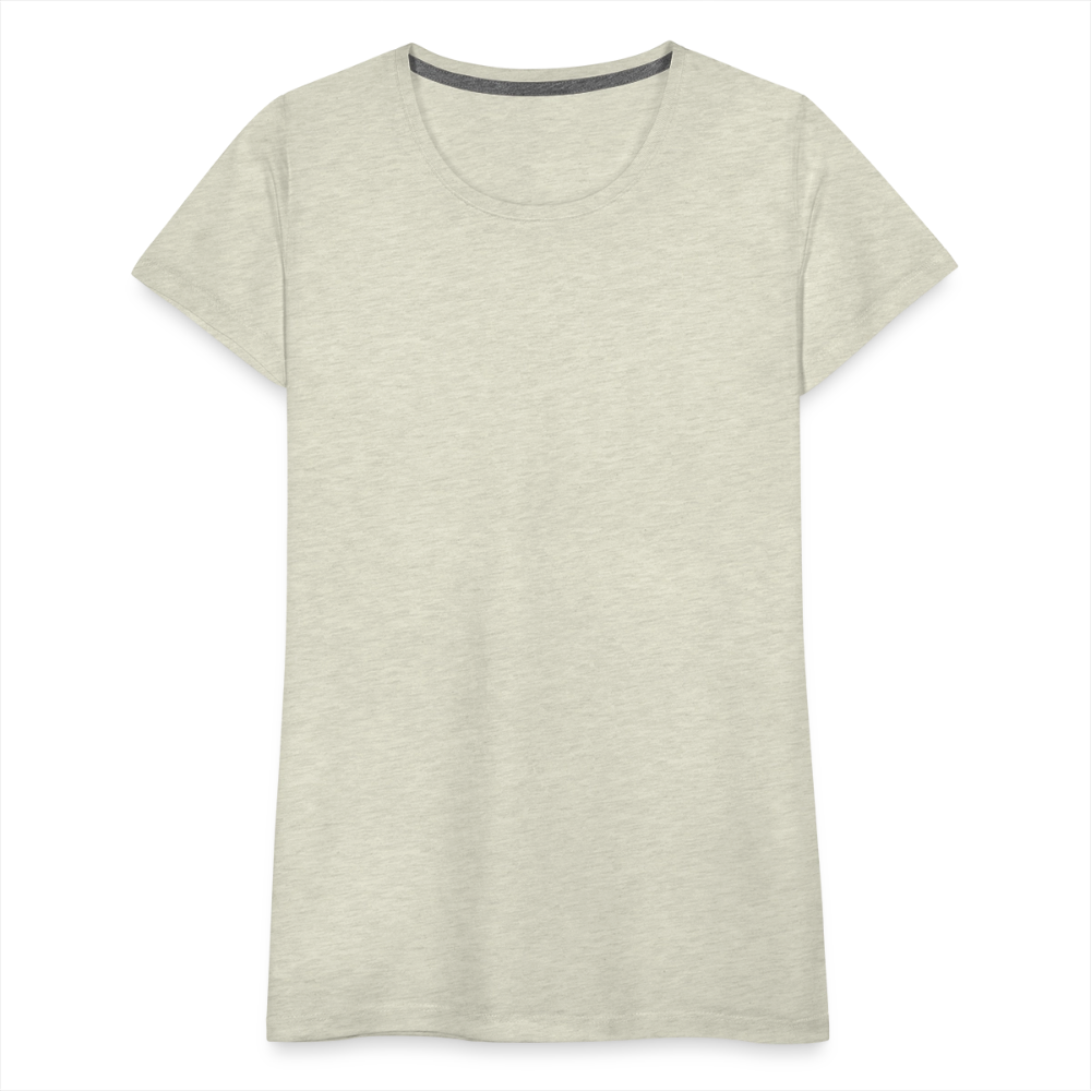 Premium T-Skjorte | Kvinner - heather oatmeal