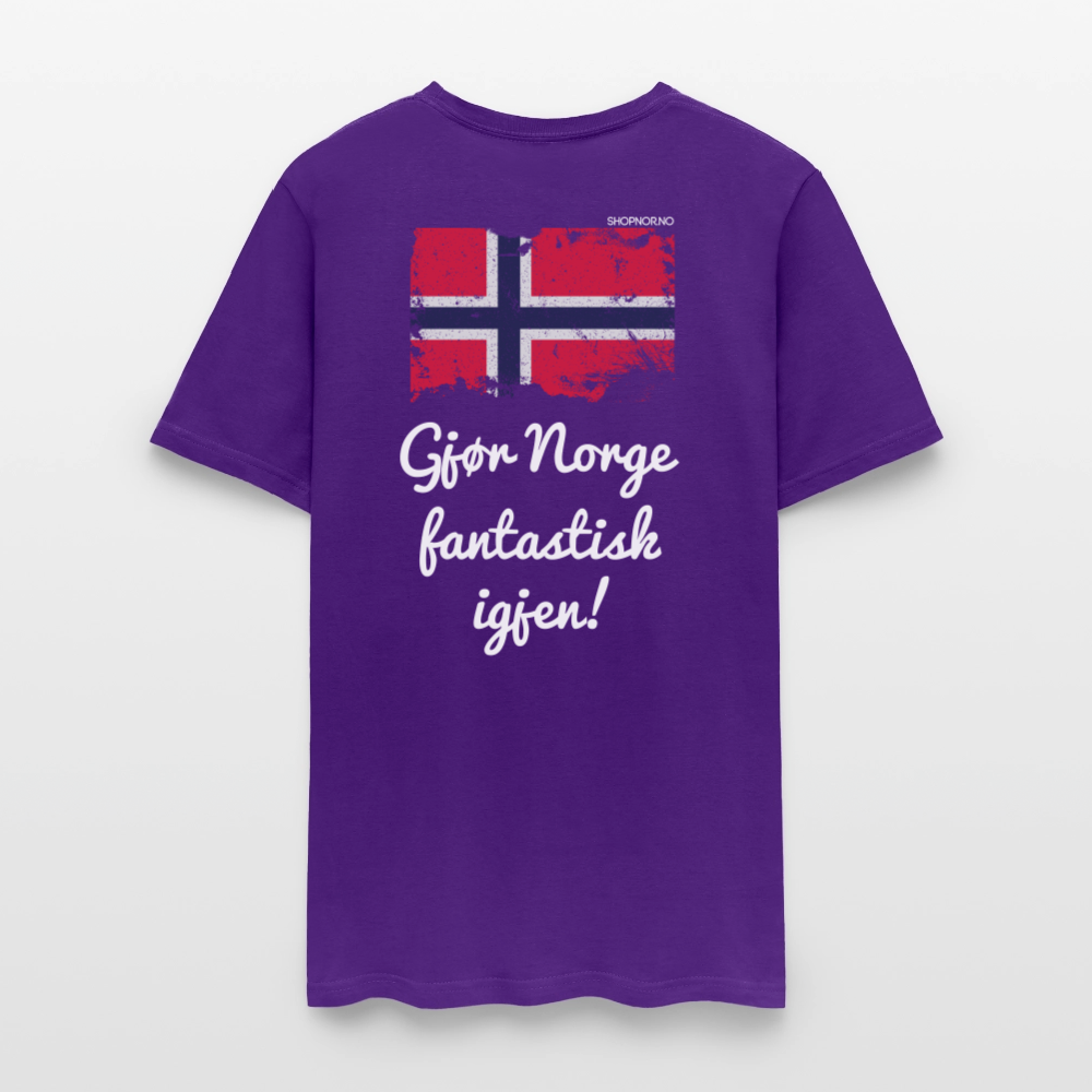 Unisex Klassisk T-skjorte - purple