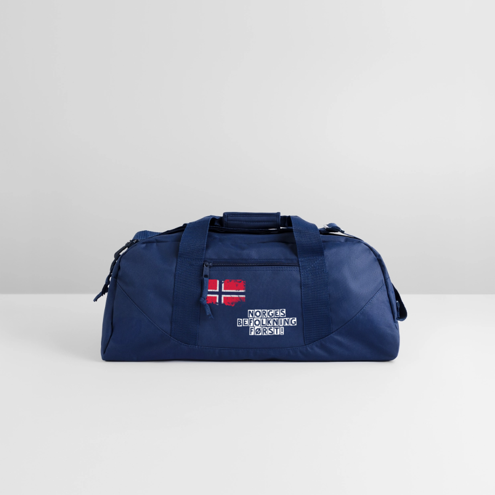 Resirkulert Duffel Bag - navy