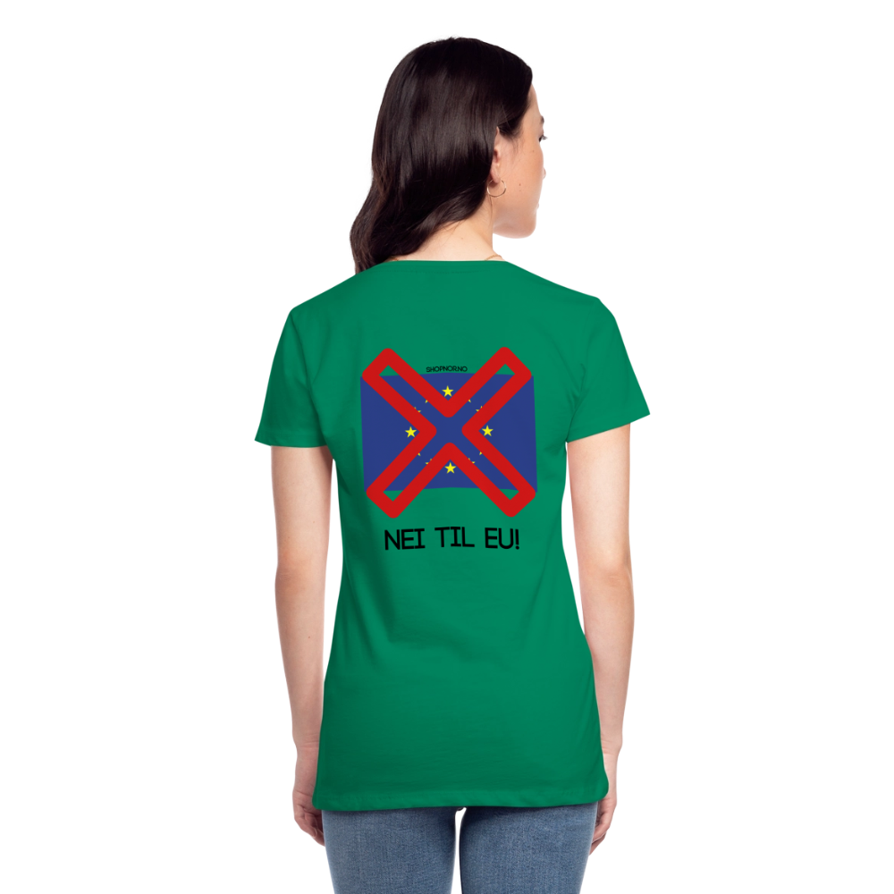 Premium T-Skjorte | Kvinner - kelly green
