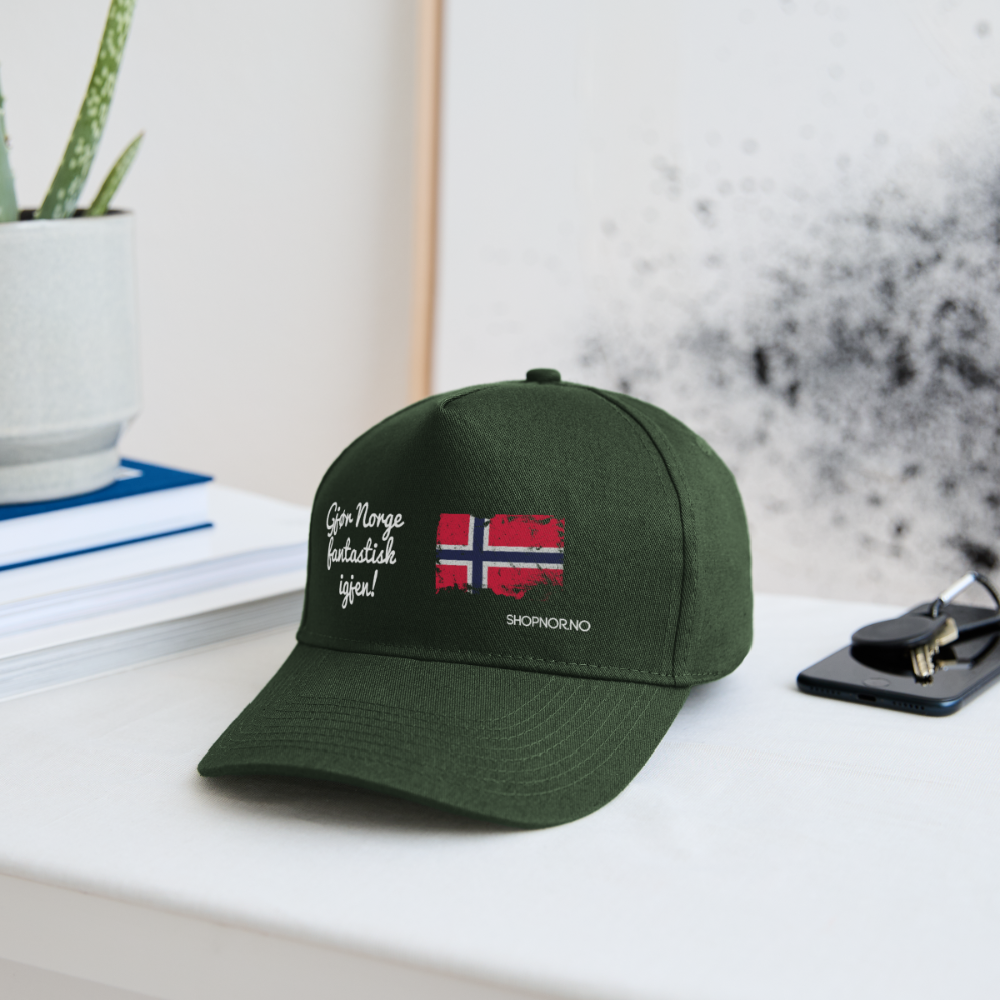 Baseball Cap for barn - forest green