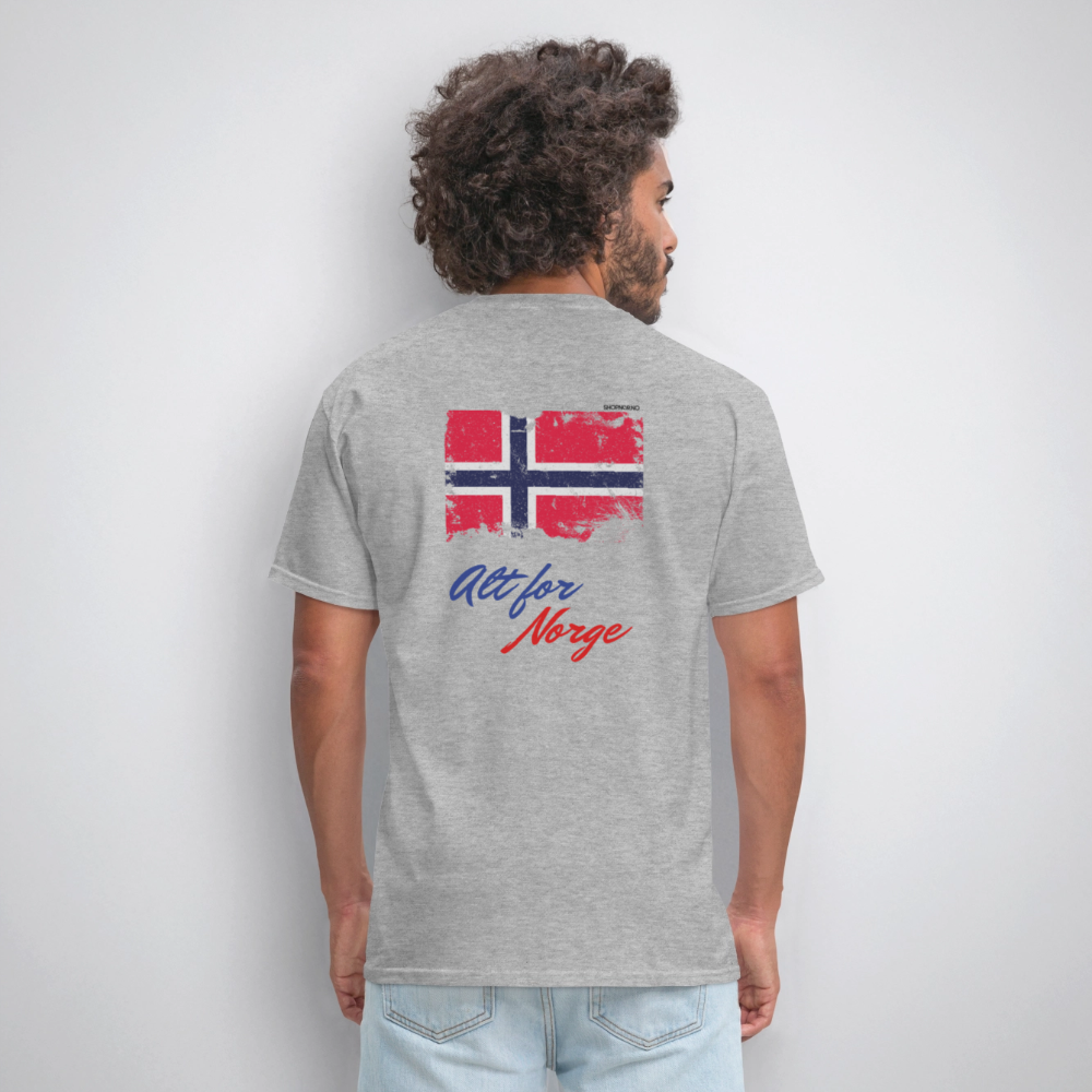 Unisex Klassisk T-skjorte - heather gray