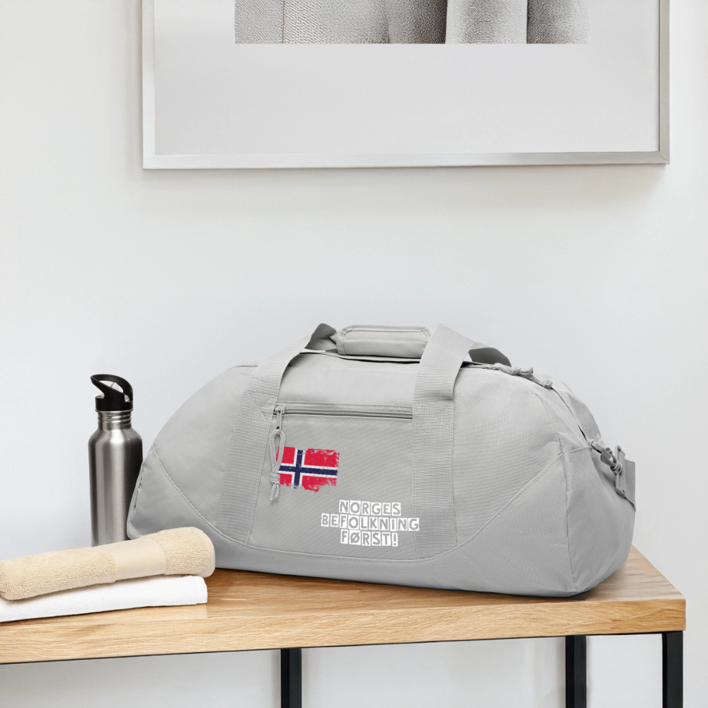 Resirkulert Duffel Bag - gray