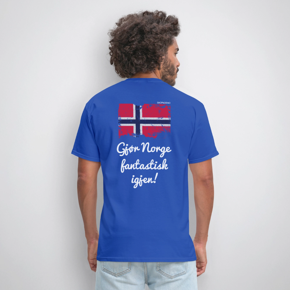 Unisex Klassisk T-skjorte - royal blue