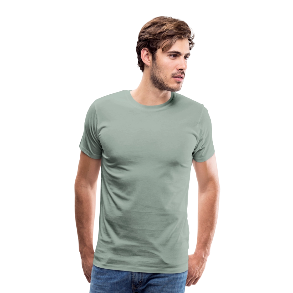 Premium T-Skjorte | Menn - steel green