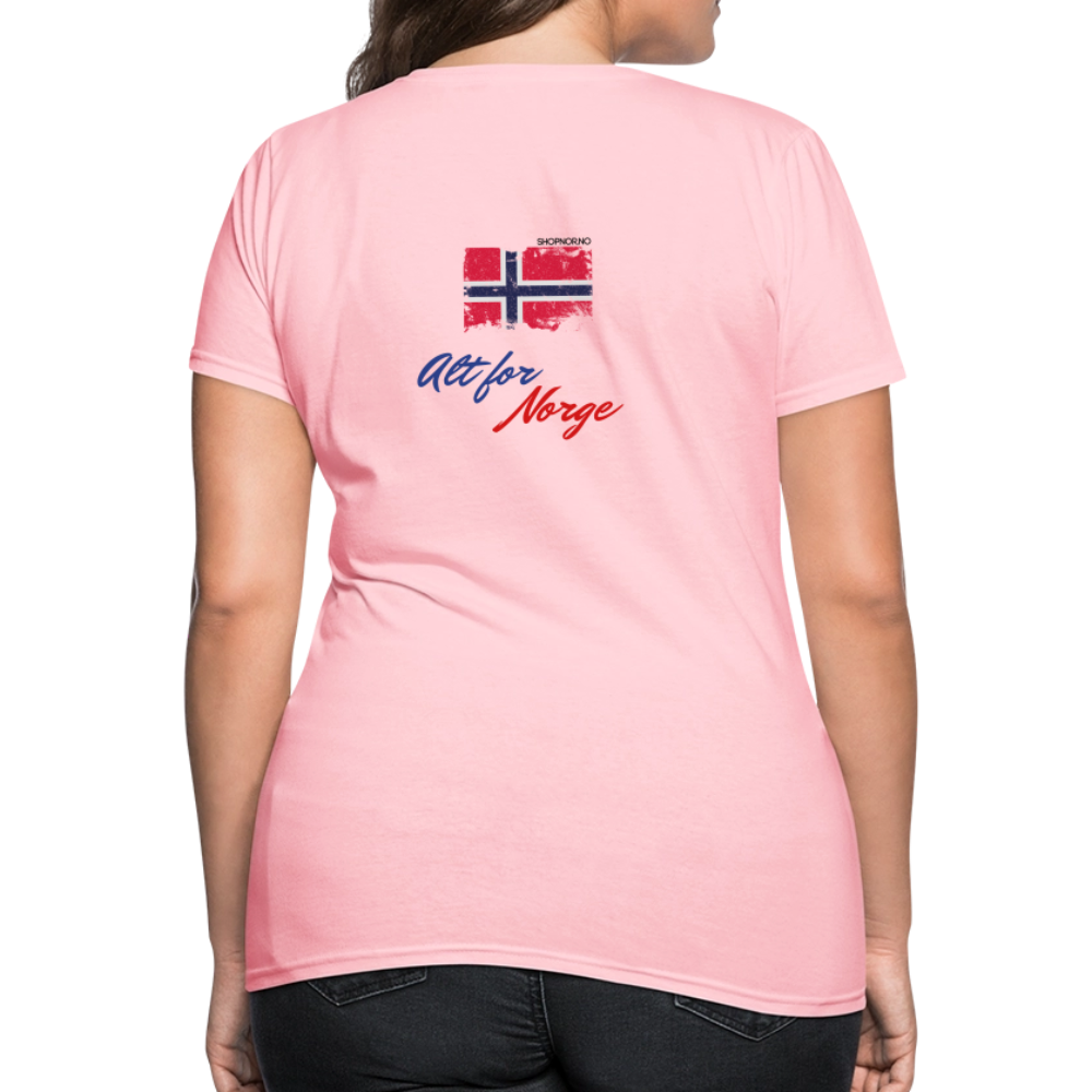 T-skjorte | Kvinner - pink