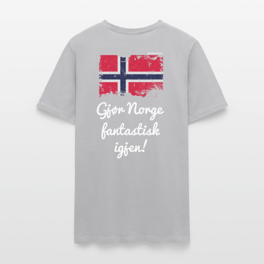 Unisex Klassisk T-skjorte - gravel 
