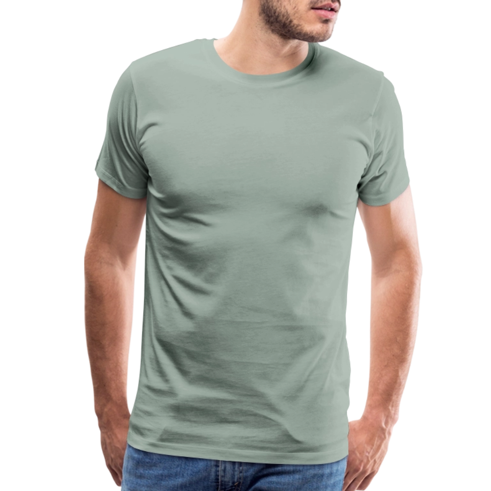 Premium T-Skjorte | Menn - steel green