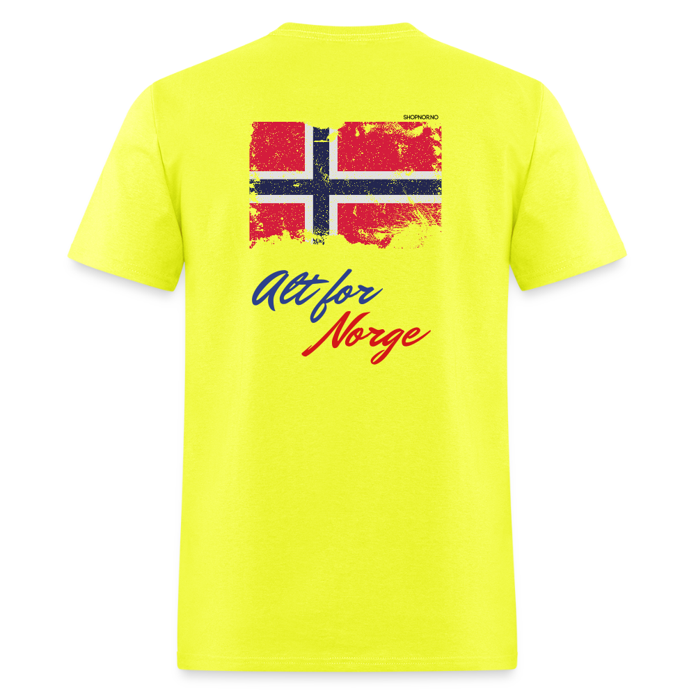 Unisex Klassisk T-skjorte - safety green
