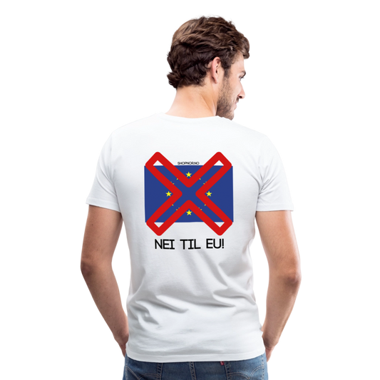 Premium T-Skjorte | Menn - white