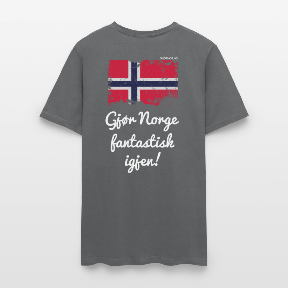 Unisex Klassisk T-skjorte - charcoal
