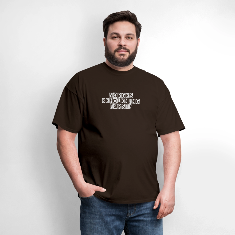 Unisex Klassisk T-skjorte - brown