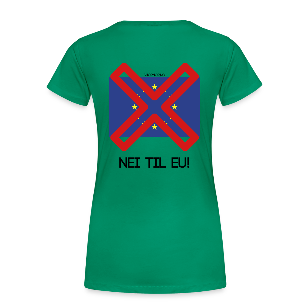 Premium T-Skjorte | Kvinner - kelly green
